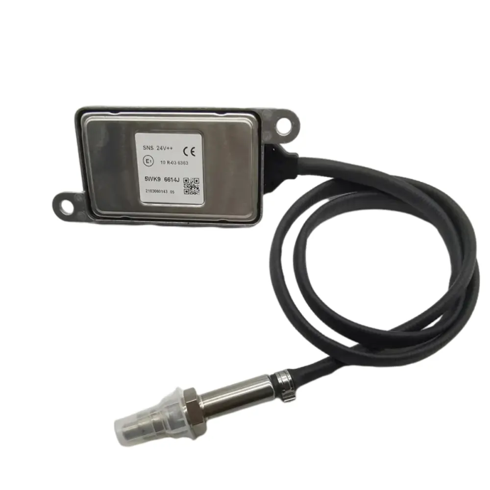 Nitrogenoxid Nox sensor 5WK9 6614J 8-leder 24V 590mm